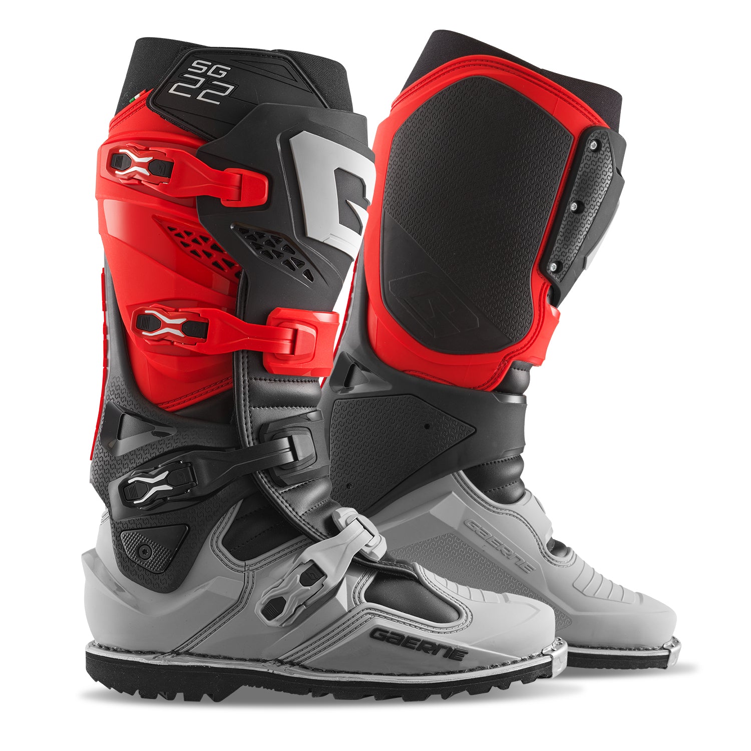 SG22 GOR-TEX ENDURO RED / BLACK / GRAY