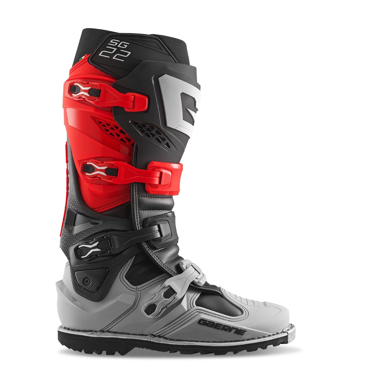 SG22 GOR-TEX ENDURO RED / BLACK / GRAY
